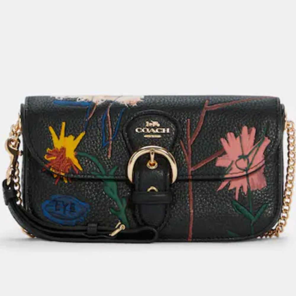 Coach X Jean Michel Basquiat Kleo Crossbody